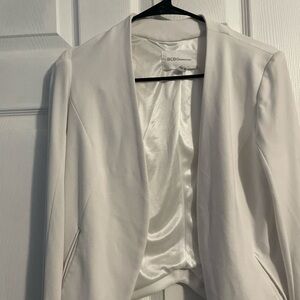 BCBGeneration Women's Elegant White Blazer